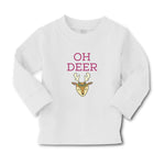 Baby Clothes Oh Deer Wild Animal Deer Face and Horn Boy & Girl Clothes Cotton - Cute Rascals