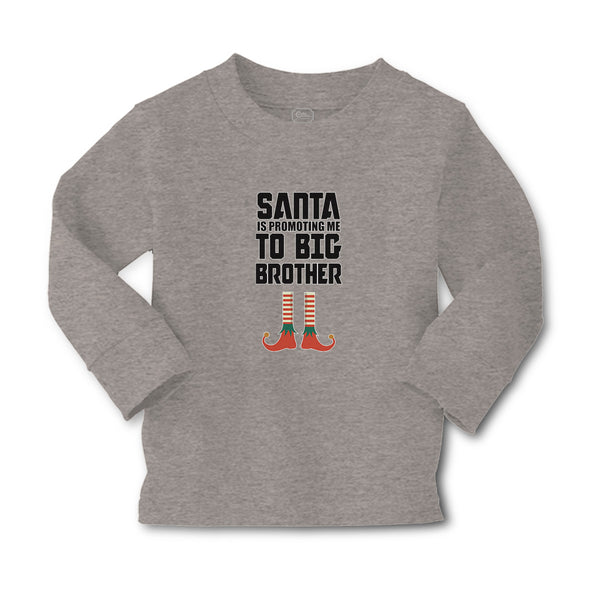 Baby Clothes Santa Is Promoting Me to Big Brother Boy & Girl Clothes Cotton - Cute Rascals