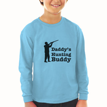 Baby Clothes Daddy's Hunting Buddy Person Standing with Gun Boy & Girl Clothes