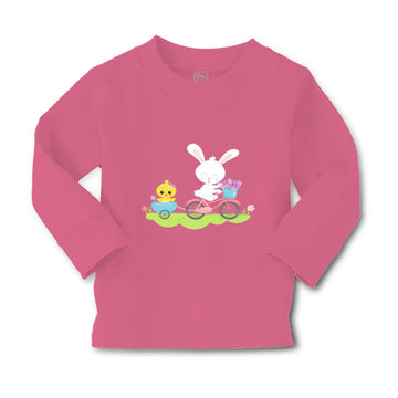 Baby Clothes Easter Bunny Chicken Bike Easter Boy & Girl Clothes Cotton