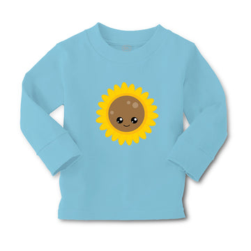 Baby Clothes Smile Sunflower Holidays and Occasions Thanksgiving Cotton