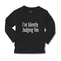 Baby Clothes I'M Silently Judging You Boy & Girl Clothes Cotton - Cute Rascals