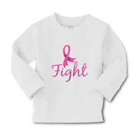 Baby Clothes Fight Breast Cancer Ribbon Boy & Girl Clothes Cotton - Cute Rascals