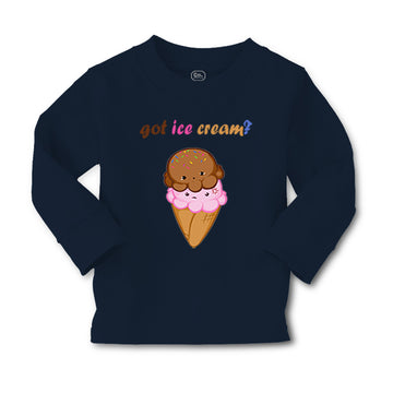 Baby Clothes Got Ice Cream Funny Humor Boy & Girl Clothes Cotton