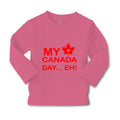 Baby Clothes My First Canada Day Eh! Boy & Girl Clothes Cotton