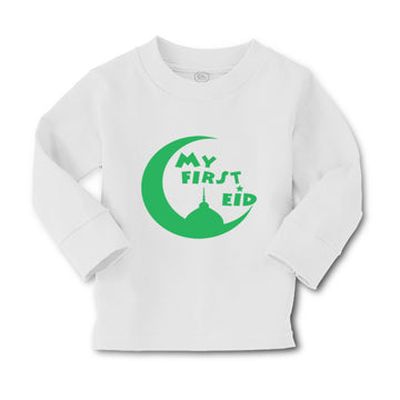 Baby Clothes My First Eid Arabic Boy & Girl Clothes Cotton