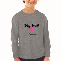 Baby Clothes My Nana Loves Me! Heart Grandmother Grandma Boy & Girl Clothes - Cute Rascals