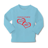 Baby Clothes Nana & Papa Loves Me! Grandparents Boy & Girl Clothes Cotton - Cute Rascals