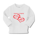 Baby Clothes Nana & Papa Loves Me! Grandparents Boy & Girl Clothes Cotton - Cute Rascals