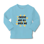 Baby Clothes Chicks Are All over Me Funny Humor Gag Style A Boy & Girl Clothes - Cute Rascals