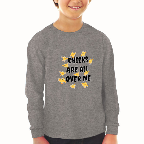 Baby Clothes Chicks Are All over Me Funny Humor Gag Style A Boy & Girl Clothes - Cute Rascals