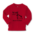 Baby Clothes Wolf Pack New Member Funny Humor Boy & Girl Clothes Cotton