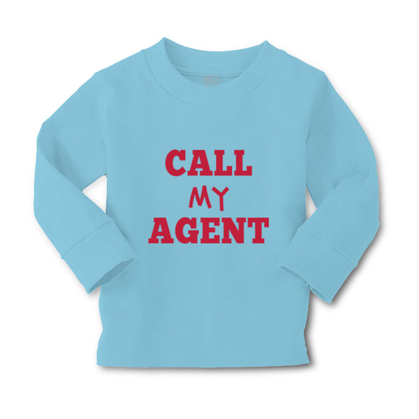 Baby Clothes Call My Agent Funny Humor Boy & Girl Clothes Cotton - Cute Rascals