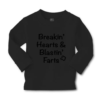 Baby Clothes Breaking' Hearts Blasting Farts Humor Funny Boy & Girl Clothes