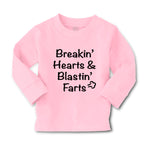 Baby Clothes Breaking' Hearts Blasting Farts Humor Funny Boy & Girl Clothes - Cute Rascals