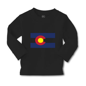 Baby Clothes Colorado Flag Map Boy & Girl Clothes Cotton