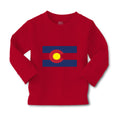 Baby Clothes Colorado Flag Map Boy & Girl Clothes Cotton