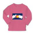 Baby Clothes Colorado Flag Valentines Love Boy & Girl Clothes Cotton