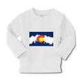 Baby Clothes Colorado Flag Valentines Love Boy & Girl Clothes Cotton