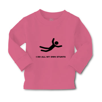 Baby Clothes I Do All My Own Stunts Funny Humor Boy & Girl Clothes Cotton