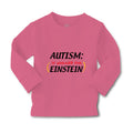 Baby Clothes Autism: It Worked for Einstein Style B Autistic Puzzle Cotton