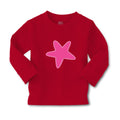 Baby Clothes Hot Pink Starfish Nature Ocean & Beach Boy & Girl Clothes Cotton