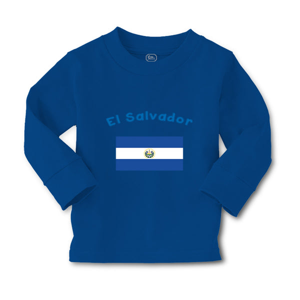 Baby Clothes El Salvador Country Flag Baby Boy & Girl Clothes Cotton - Cute Rascals