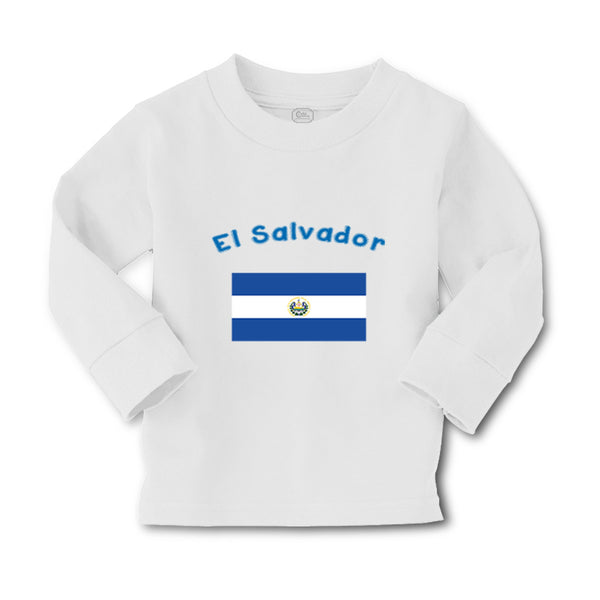 Baby Clothes El Salvador Country Flag Baby Boy & Girl Clothes Cotton - Cute Rascals