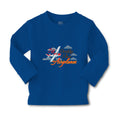 Baby Clothes My Daddy Flies Airplanes Pilot Dad Father's Day Style A Cotton