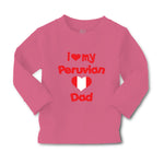 Baby Clothes I Love My Peruvian Dad Boy & Girl Clothes Cotton - Cute Rascals