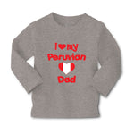 Baby Clothes I Love My Peruvian Dad Boy & Girl Clothes Cotton - Cute Rascals