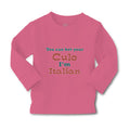 Baby Clothes You Can Bet Your Culo I'M Italian Italy Boy & Girl Clothes Cotton