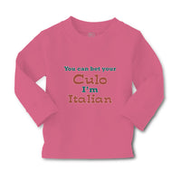 Baby Clothes You Can Bet Your Culo I'M Italian Italy Boy & Girl Clothes Cotton - Cute Rascals
