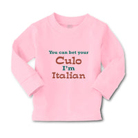 Baby Clothes You Can Bet Your Culo I'M Italian Italy Boy & Girl Clothes Cotton - Cute Rascals