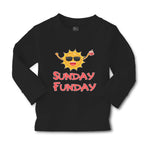 Baby Clothes Sunday Funday Funny Humor Boy & Girl Clothes Cotton - Cute Rascals