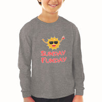 Baby Clothes Sunday Funday Funny Humor Boy & Girl Clothes Cotton - Cute Rascals