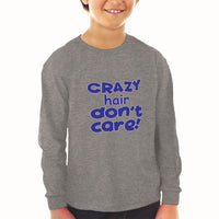 Baby Clothes Crazy Hair Don'T Care Funny Humor Boy & Girl Clothes Cotton - Cute Rascals
