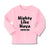 Baby Clothes Mighty like Maya Angelou Funny Humor Boy & Girl Clothes Cotton - Cute Rascals