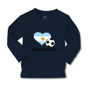 Baby Clothes Argentinian Soccer Argentina Football Boy & Girl Clothes Cotton