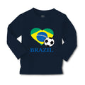 Baby Clothes Brazilian Soccer Brazil Football Football Boy & Girl Clothes Cotton