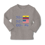 Baby Clothes 50%Ecuador + 50% American = 100% Me Boy & Girl Clothes Cotton - Cute Rascals