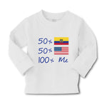 Baby Clothes 50%Ecuador + 50% American = 100% Me Boy & Girl Clothes Cotton - Cute Rascals