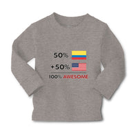 Baby Clothes 50% Colombian 50% American = 100% Awesome Boy & Girl Clothes Cotton - Cute Rascals