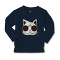 Baby Clothes Cat Head with Sun Glass Boy & Girl Clothes Cotton