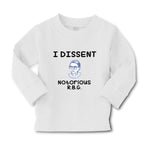 Baby Clothes I Dissent Notorious R.B.G Ruth Bader Ginsburg Boy & Girl Clothes - Cute Rascals