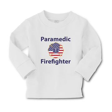 Baby Clothes Paramedic Firefighter Profession Country Flag Boy & Girl Clothes