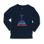 Baby Clothes Jesus Loves Me This I Know Cross Boy & Girl Clothes Cotton - Cute Rascals