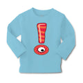 Baby Clothes Exclamation Mark with Eye School Graduation Boy & Girl Clothes