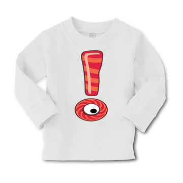 Baby Clothes Exclamation Mark with Eye School Graduation Boy & Girl Clothes