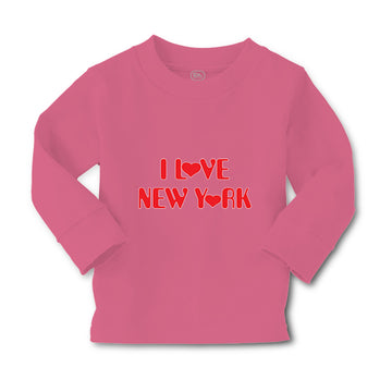 Baby Clothes I Love New York Valentines Love Boy & Girl Clothes Cotton